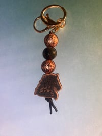 Stallion horse keychain 