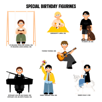 [DECOR] Special Birthday figurines (PREORDER)
