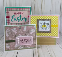 Image 2 of Easter Card Making Kit for Women to DIY 6 Greeting Cards