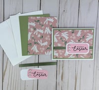 Image 6 of Easter Card Making Kit for Women to DIY 6 Greeting Cards