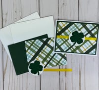 Image 9 of Happy St. Patrick's Day Card Making Kit for Adults to DIY 6 Greeting Cards