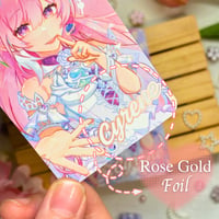 Image 2 of Cyrene Rose Foil Photocard 🎀💖