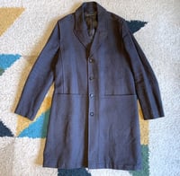 Image 1 of S.E.H Kelly made in England cotton/linen shop coat, size S (fits S/M)