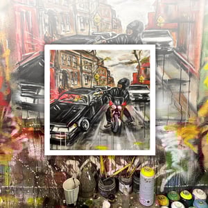 Whats poppin' Kermie PRINT - 16x16"