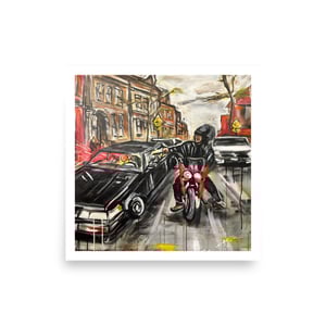 Whats poppin' Kermie PRINT - 16x16"