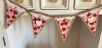 Image 1 of Hand created Rustic Bunting #60