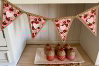 Image 1 of Hand-Created Rustic Bunting #61