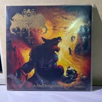 SATANIC WARMASTER (Fin) -AAMONGANDR - RED LP