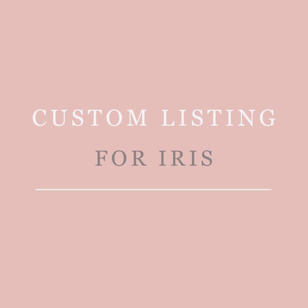 Image of Reserved listing for Iris
