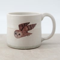 Image 2 of Owl Stoneware Mug