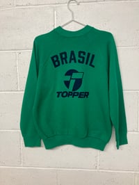 Image 2 of Brazil '81/82, green M (20"P2P, 24"S2H, 27"C2C) 