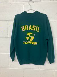 Image 2 of Brazil '81/82, green M/L (22"P2P, 25"S2H, 28"C2C) Boxy Fit