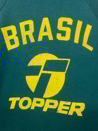 Image 3 of Copy of Brazil '81/82, green M/L (22"P2P, 24"S2H, 29"C2C) Second Boxy Fit