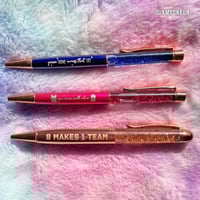 Image 1 of BTS and ATEEZ themed | BALL PENS