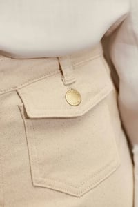 Image 4 of Pantalón Peyton Beige 