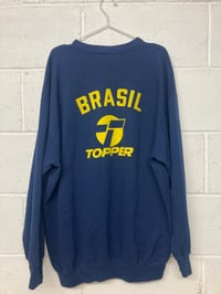 Image 2 of Brazil '81/82, blue XXXL (27"P2P, 32"S2H, 33"C2C) 
