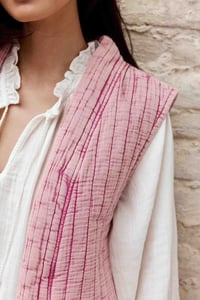 Image 3 of Chaleco Vivie Rosa