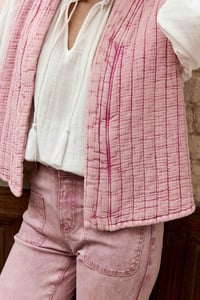 Image 4 of Chaleco Vivie Rosa