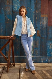 Image 5 of Chaleco Vivie Azul 