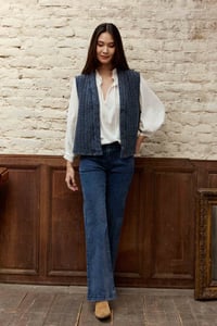 Image 4 of Chaleco Vivie Azul Marino 