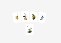 Image 1 of Cartes BOTANIQUES