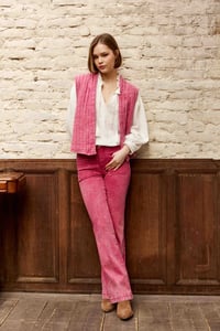 Image 4 of Chaleco Vivie Frambuesa