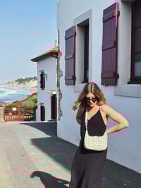 Image 3 of Sac biscuit • vichy vert