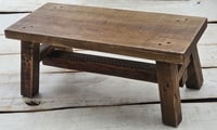 Image 1 of   Wooden bench brown  58