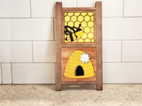 Image 4 of Bee Interchangeable Inserts | Farmhouse “Home Sweet Home” Bee Themed Set