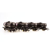 Heljan OO Gauge 35t B Tank Wagon Set of 4, Fina