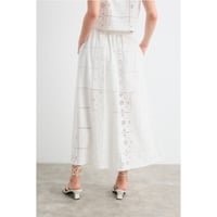 Image 3 of Falda Larga Blanca 