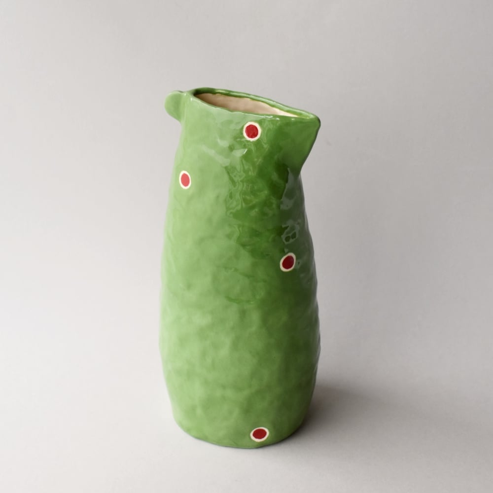 Image of Green Bird Vase