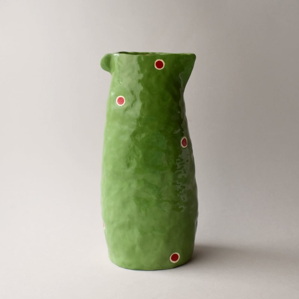 Image of Green Bird Vase