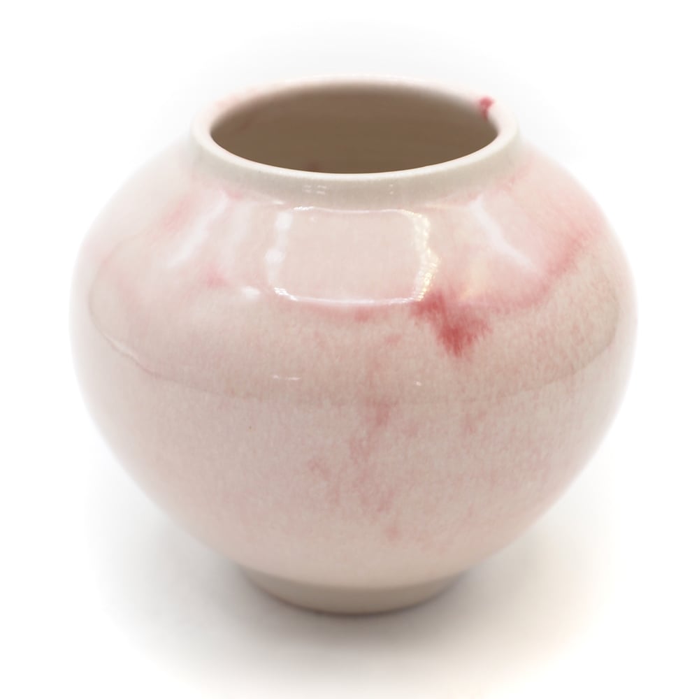 Image of Pink Blush Moon Jar