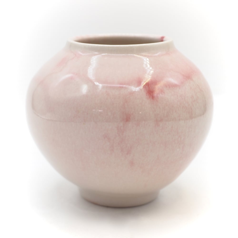 Image of Pink Blush Moon Jar