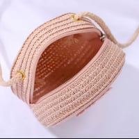 Image 5 of Angelic Flow SunWoven™ Circle Crossbody Bag 