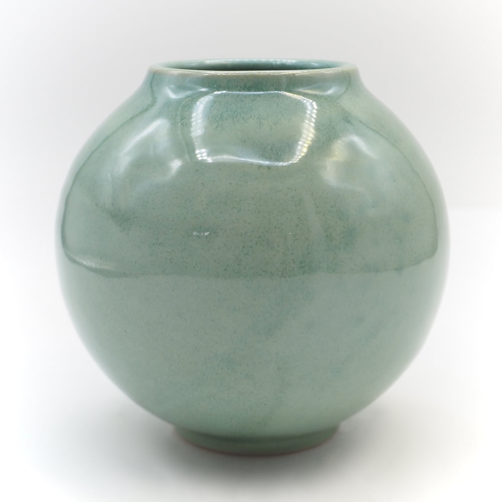 Image of Moon Jar - Chun glaze