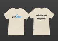 Image 4 of MrLivebest Only Jeeps No Subs Needed Tee