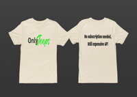 Image 5 of MrLivebest Only Jeeps No Subs Needed Tee