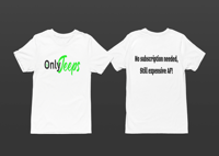 Image 11 of MrLivebest Only Jeeps No Subs Needed Tee