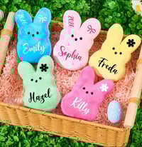 Image 1 of Personalized Easter Bunny Peeps Plush