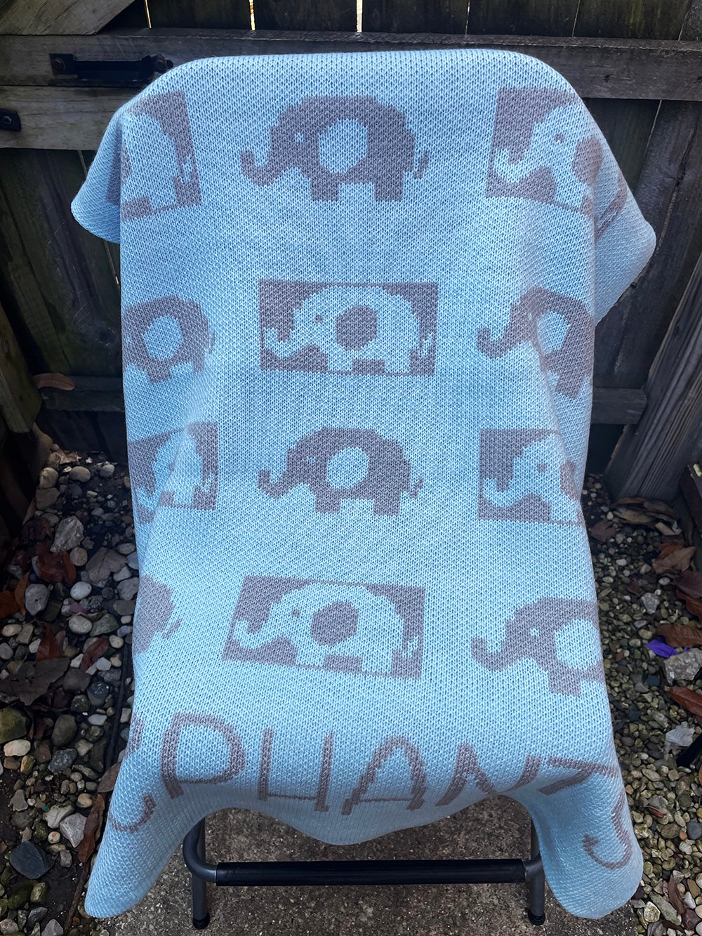 Image of Newborn Knit Baby Blanket