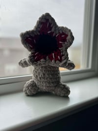 Image 5 of Demogorgon Monster Plushie | Handmade Crochet Snuggler