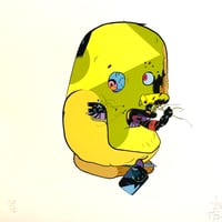 Image 4 of Large Heads (5 different DigiPrints)