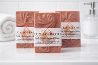 Image 2 of Pink Himalayan Salt Soap Bar | Blush Mineral Spa Bar 5.5 oz