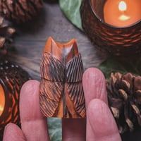 Image 7 of Saxon Yew Owl Amulet (DAM707)