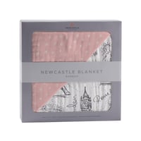 Image 1 of Pearl Polka Dot and London, Paris, New York Newcastle Blanket