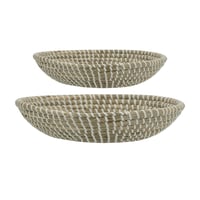 Image 2 of S/2 Kira Woven Seagrass Bowls