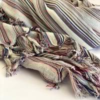Image 3 of Casablanca Sustainable Turkish Towel / Blanket - Gray