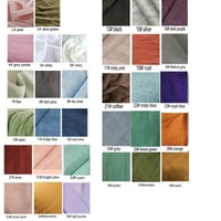 Image 6 of 100% Pure Linen Solid Color Table Cloth